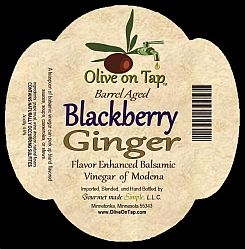 Blackberry Ginger Aged Balsamic from Olive on Tap