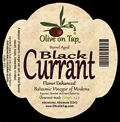 Black Currant Aged Balsamic from Olive on Tap