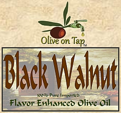 Olive on Tap Black Walnut Enhanced Olive Oil