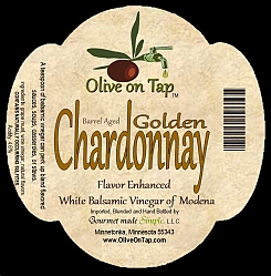 Olive on Tap Chardonnay Golden Balsamic Vinegar