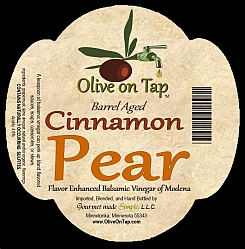 Cinnamon Pear Aged Balsamic from Olive on Tap