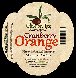 Cranberry Orange Balsamic Vinegar