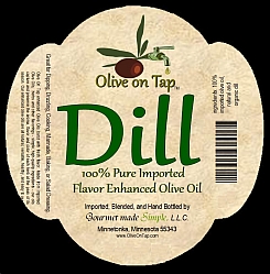 Olive on Tap Dill Enhanced Olive Oil