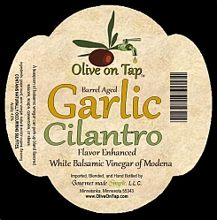 Garlic Cilantro Golden Balsamic Vinegar