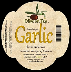 Garlic Aged Balsamic from Olive on Tap