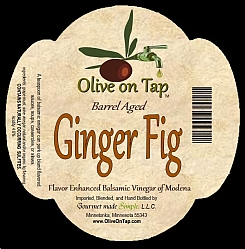 Olive on Tap Ginger Fig Balsamic Vinegar