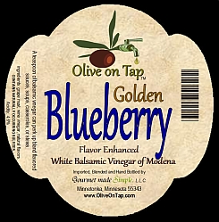 Golden Blueberry Aged Balsamic from Olive on Tap