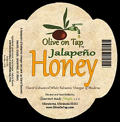 Jalapeno Honey Aged Balsamic from Olive on Tap