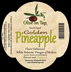 Golden Pineapple Aged Balsamic from Olive on Tap