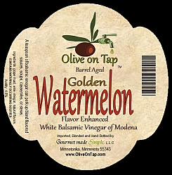 Golden Watermellon Balsamic Vinegar