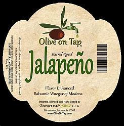 Olive on Tap Jalapeno Balsamic Vinegar