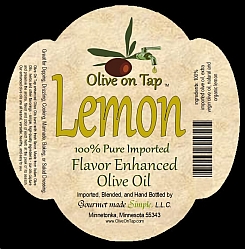 Olive on Tap Lemon Enhanced Olive Oil