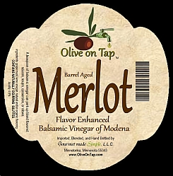 Merlot Aged Balsamic from Olive on Tap