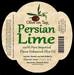 Olive on Tap Persian Lime Enhanced Olive Oil