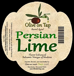 Persian Lime Aged Balsamic from Olive on Tap