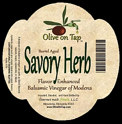 Savory Herb Blsamic Vinegar